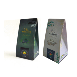 Nueranya Green Tea Ginger Tulsi & Rose Green Tea Combo
